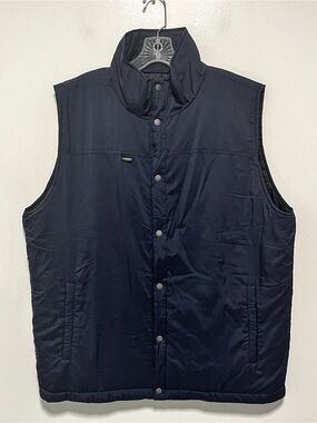 Duckworth Woolcloud Insulated Snap Button Vest Blue XXL